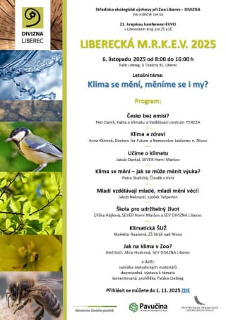 Pozvánka na krajskou konferenci EVVO 2025